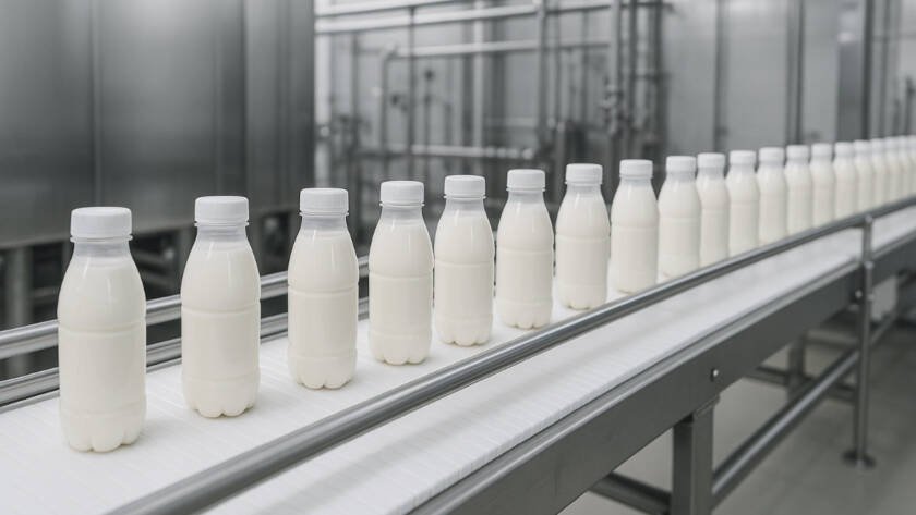 Transportadores para productos lácteos: higiene y eficiencia