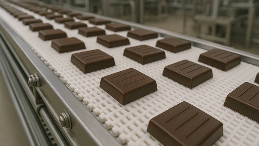 Ventajas de usar transportadores en la industria de alimentos